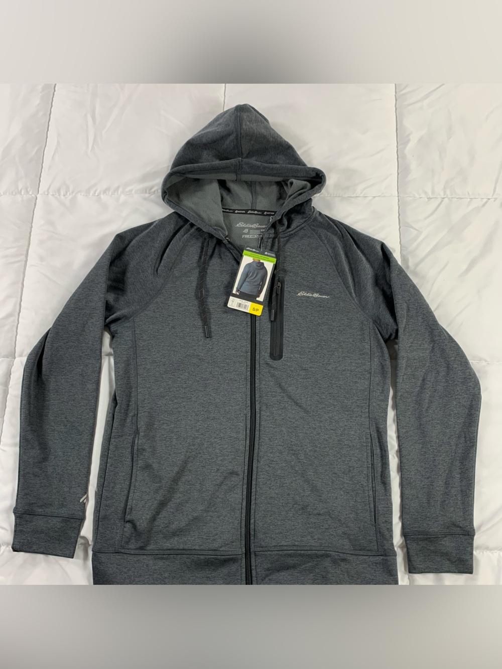 New with tags EDDIE BAUER zip up mens size S